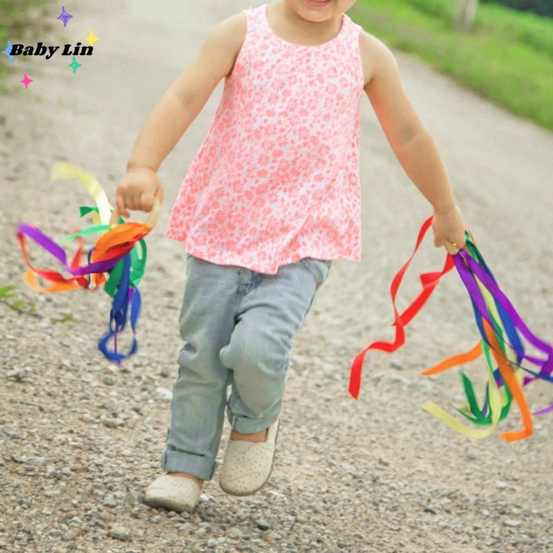 Rainbow Ribbon Rings