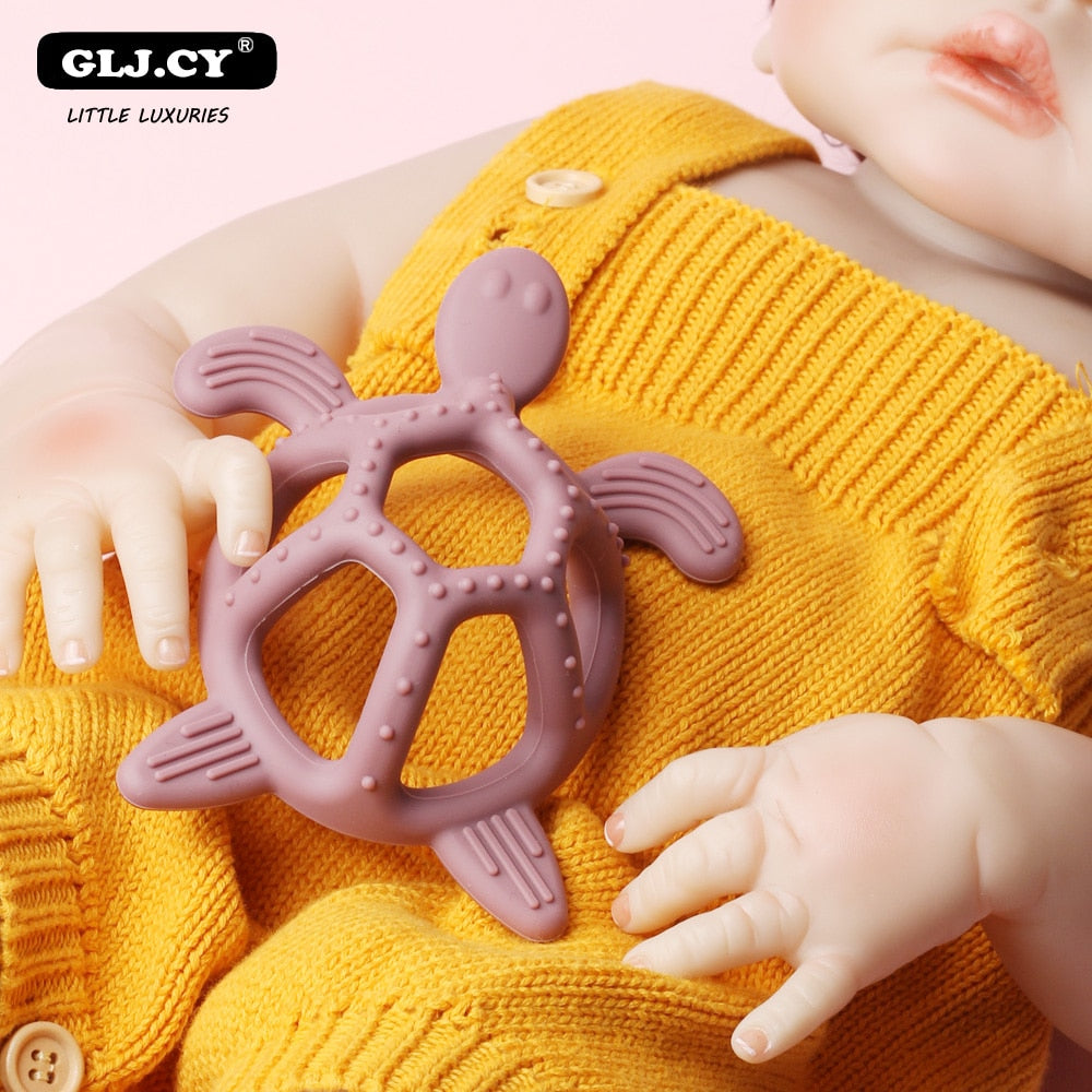 Silicone Turtle Teether